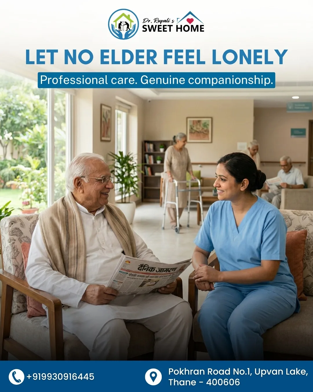 Sweet Home Geriatric Care | Elderly Care Services Thane, Mumbai