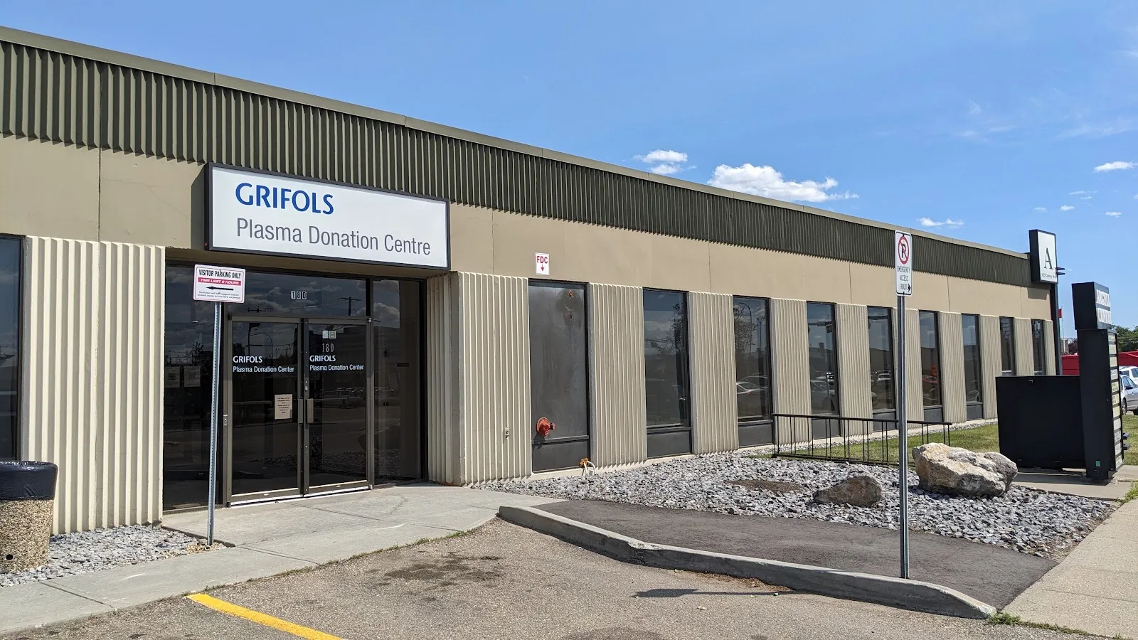 Grifols (Formerly Known As Canadian Plasma Resources) - Edmonton