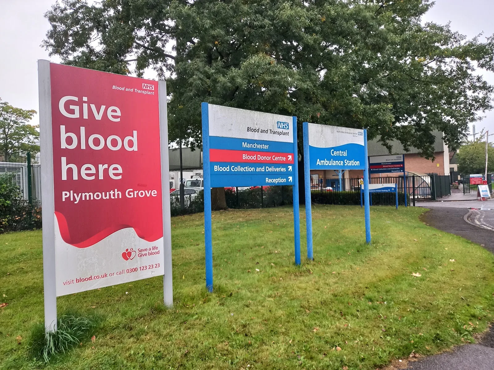 Manchester Plymouth Grove Blood Donor Centre