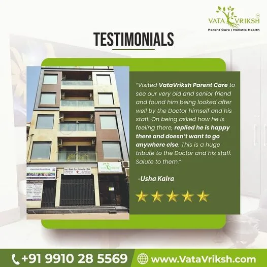 VataVriksh Parent Care - Senior Care Centre | Assisted Living | Dementia Care | Rehabilitation | Luxury Senior Living