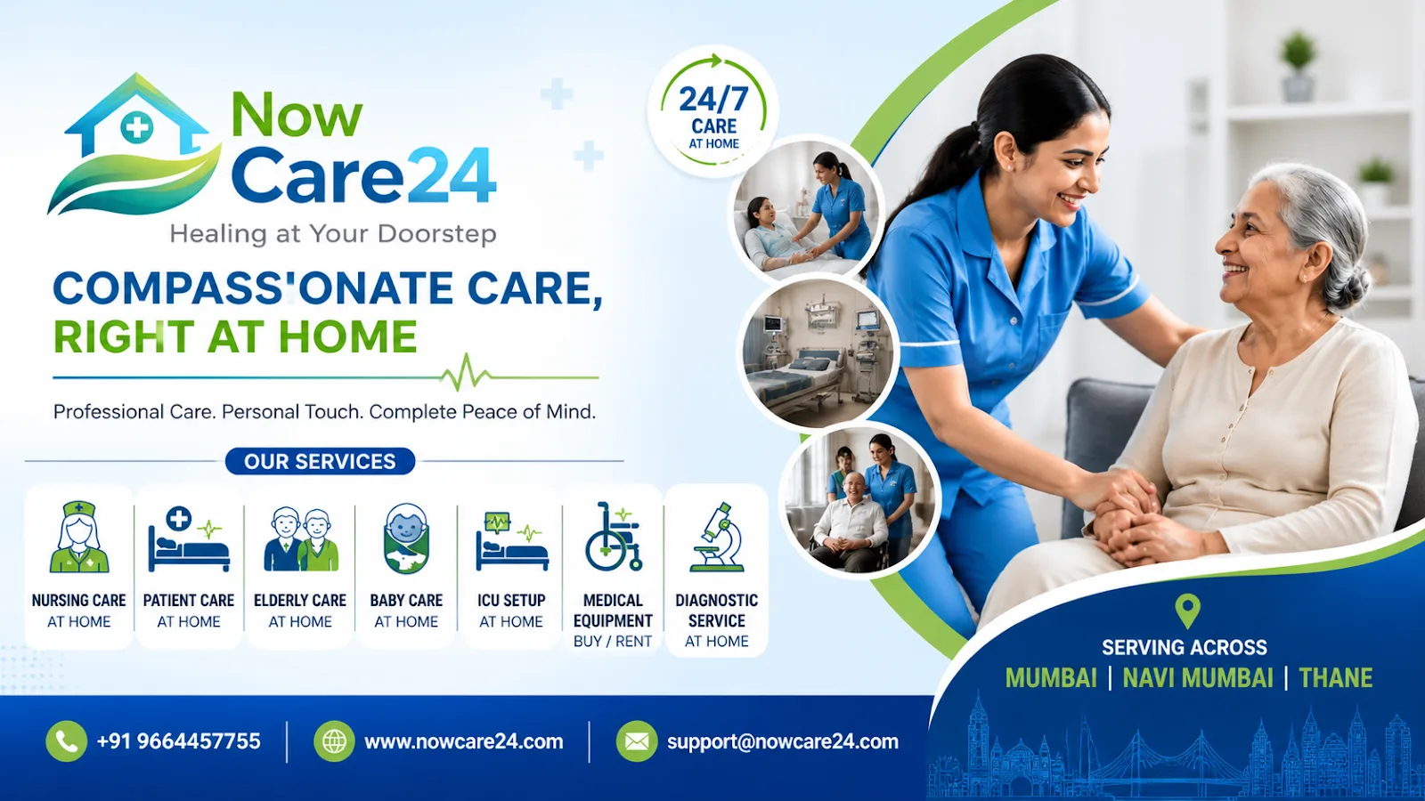 NowCare24 Home Healthcare & Nursing Services Mumbai