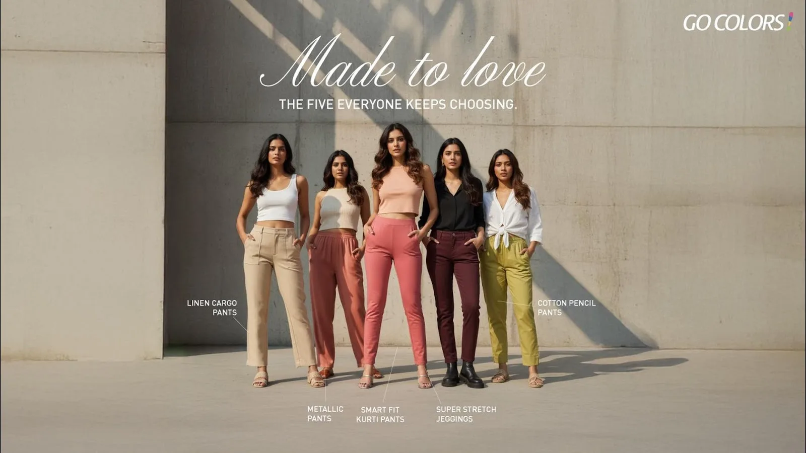 Go Colors - Parel | Women's Bottom Wear Store