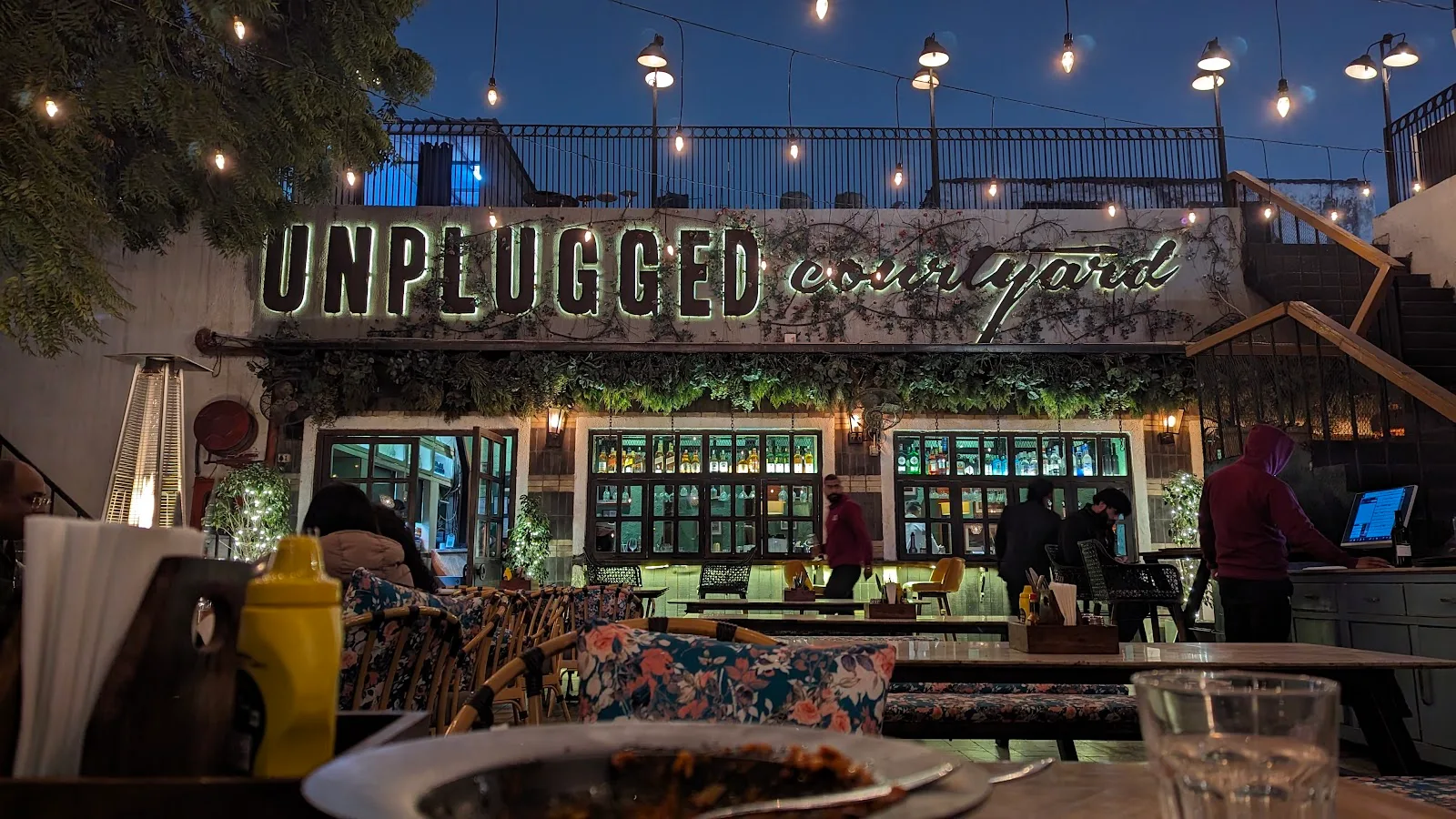 Unplugged Courtyard