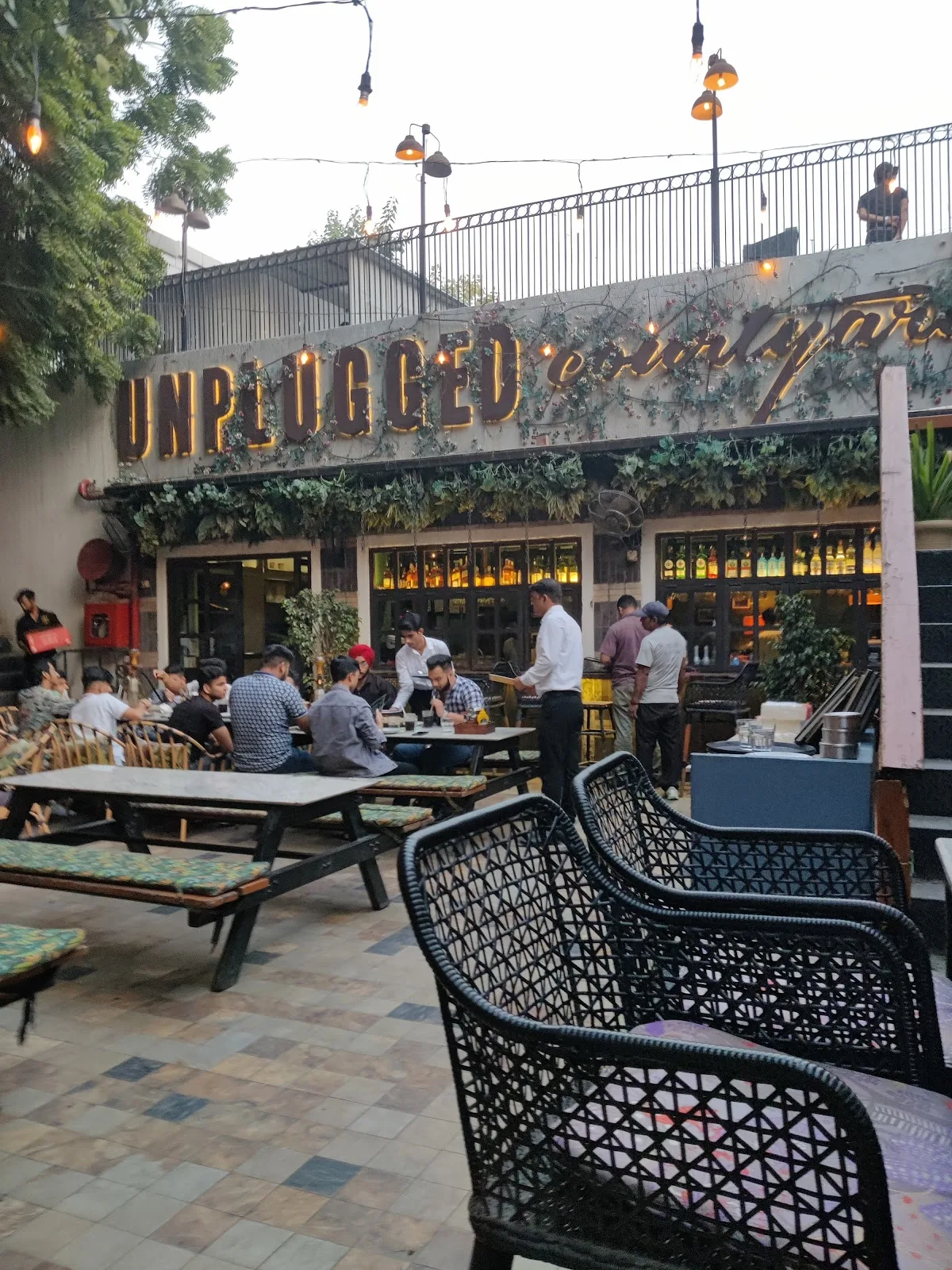 Unplugged Courtyard
