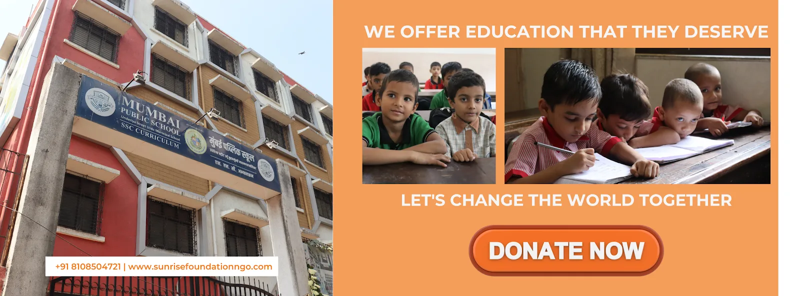 Sunrise Foundation - Charitable Trust For Children's Education in Nagpada