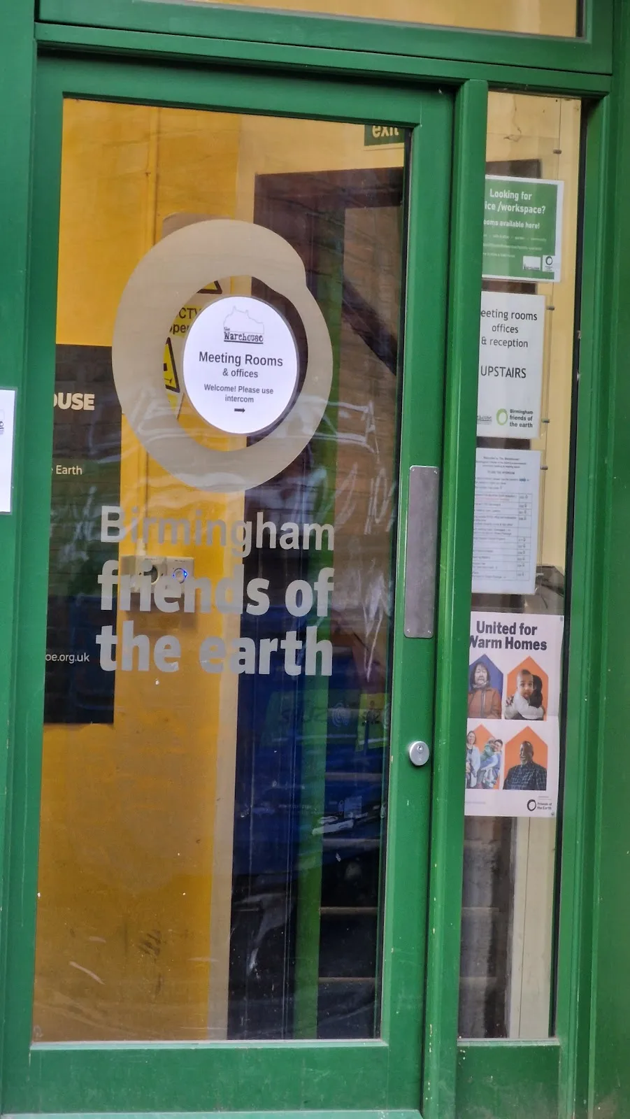 The Warehouse - Birmingham Friends of the Earth environmental community hub