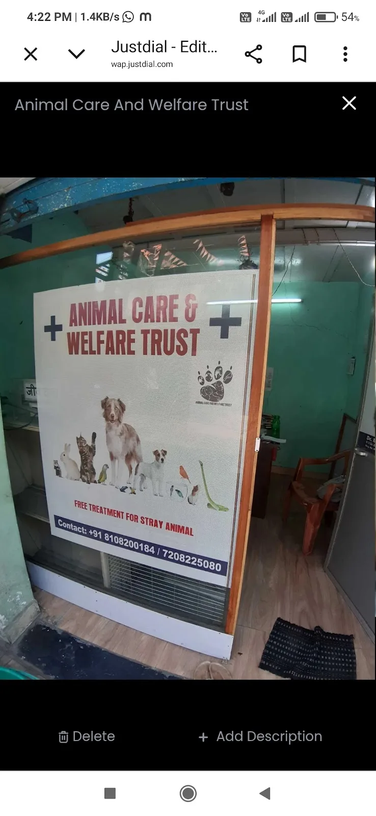 Animal care and welfare trust