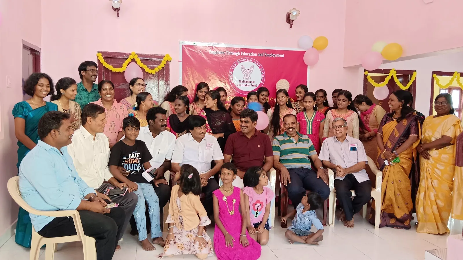 Thaaikarangal- charitable trust for welfare of blind and visually impaired community.