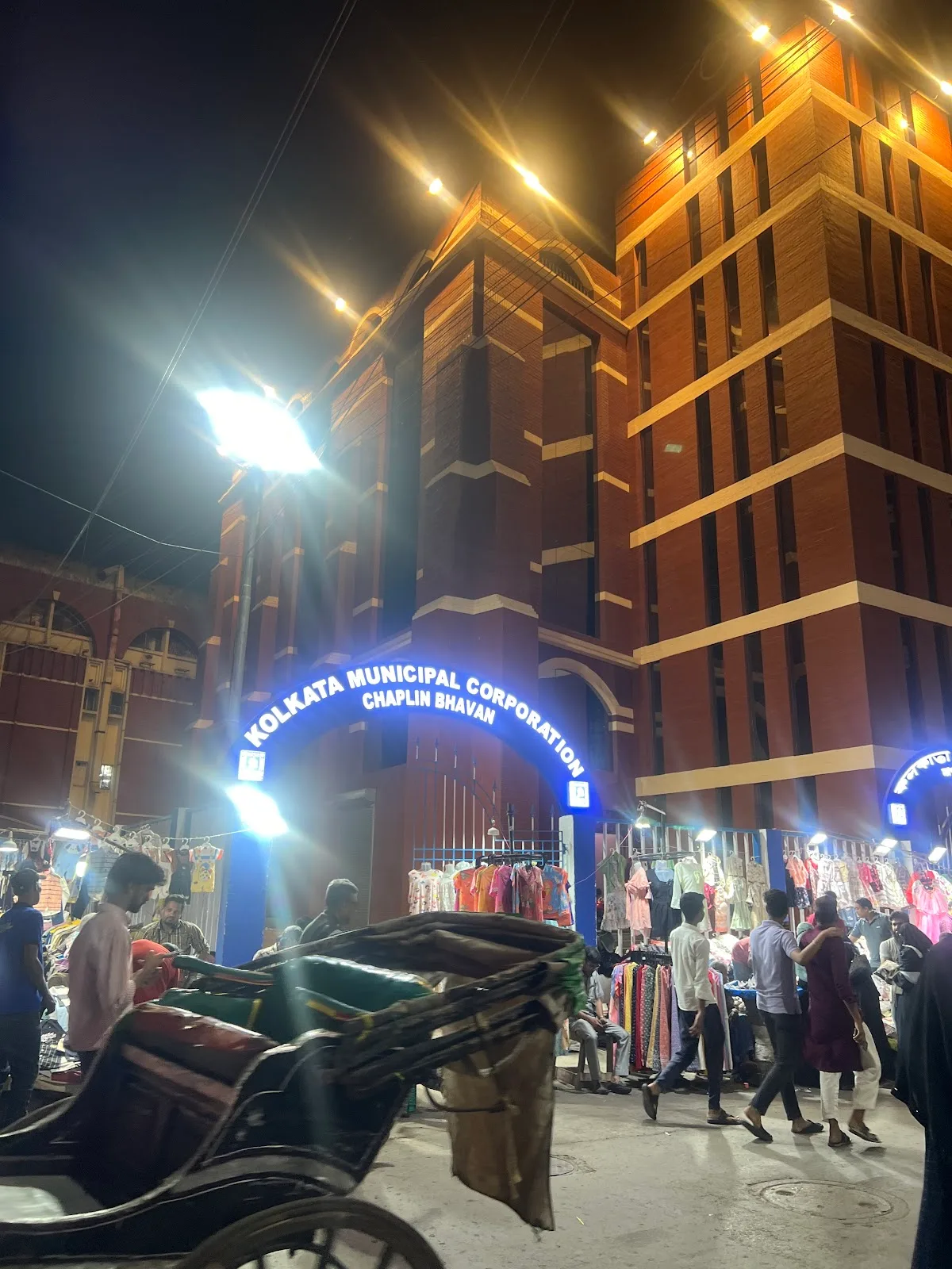 The Kolkata Municipal Corporation - Chaplin Square - Lighting Head Quarter Department