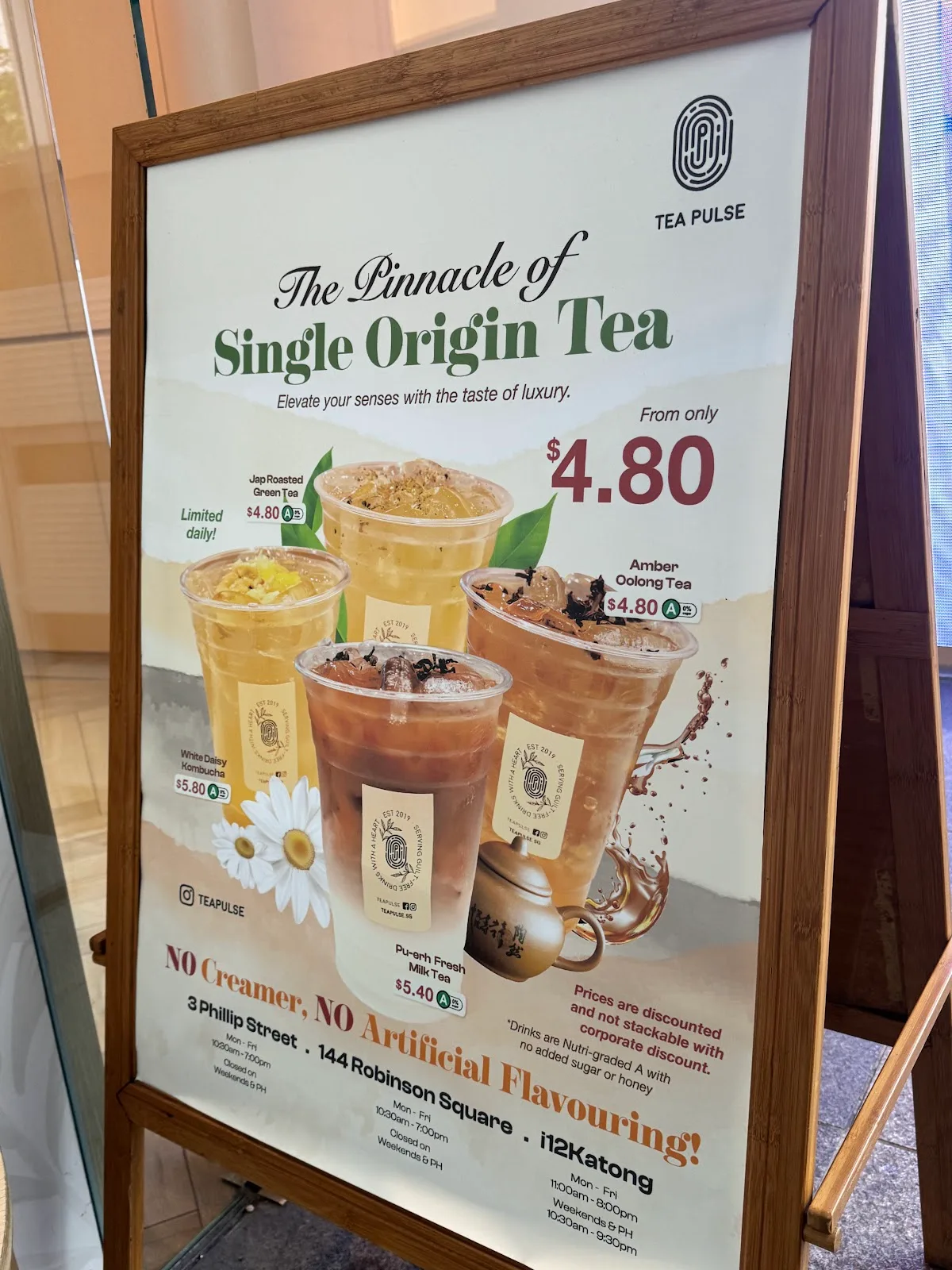 Tea Pulse Raffles Place