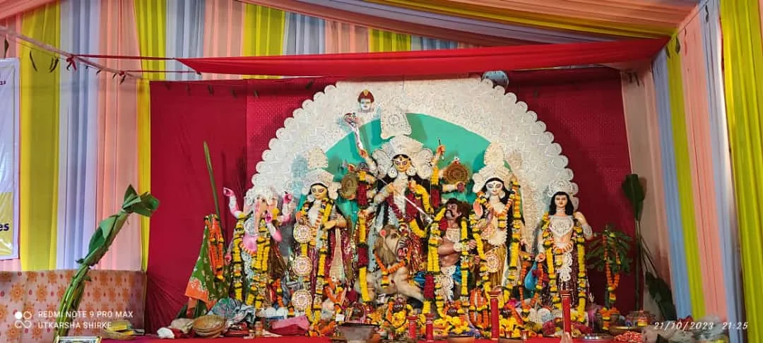 Bengali Durga Puja, Ulwe.Navi Mumbai Presented by Unnati Welfare Association.