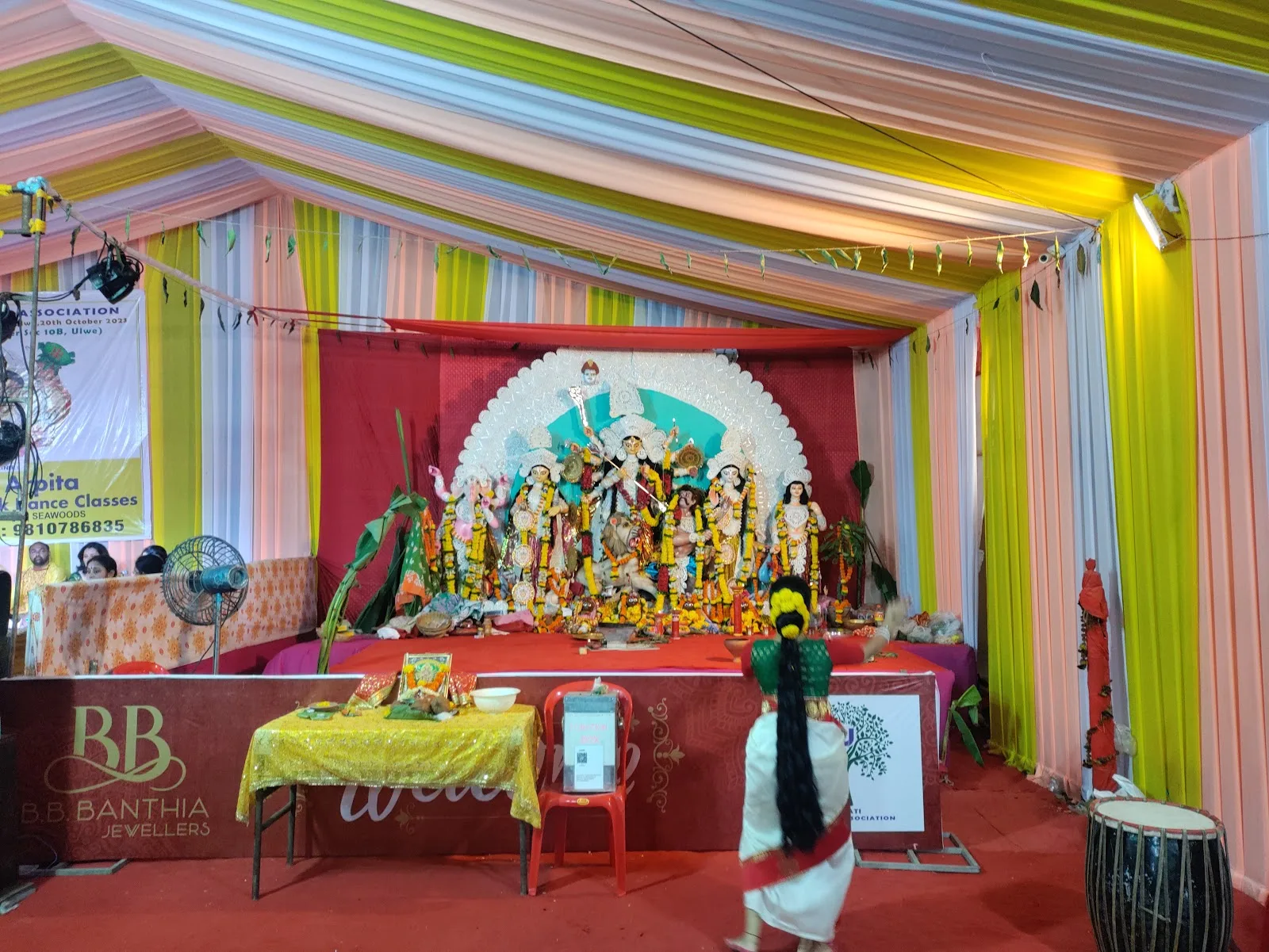 Bengali Durga Puja, Ulwe.Navi Mumbai Presented by Unnati Welfare Association.