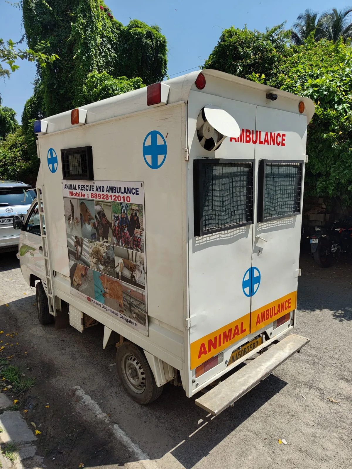 Kiran Roy pet ambulance service