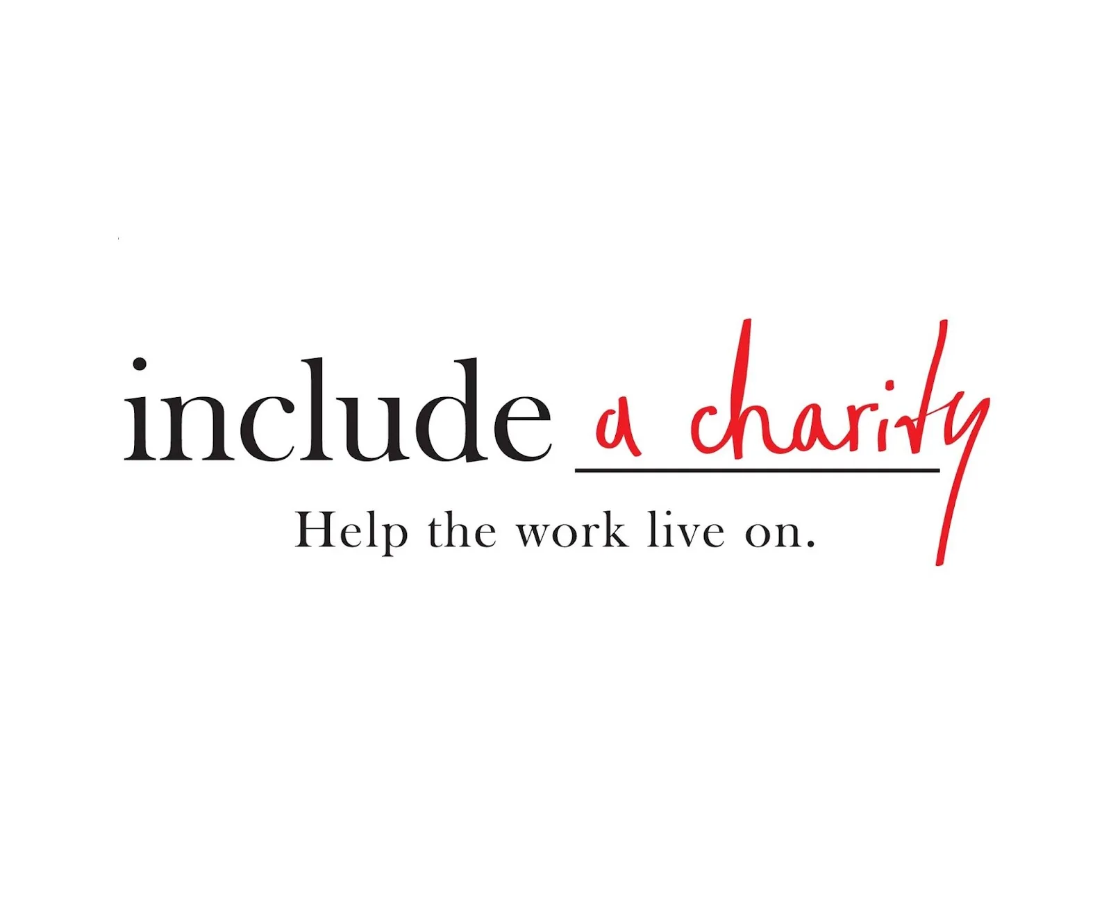 Include a Charity