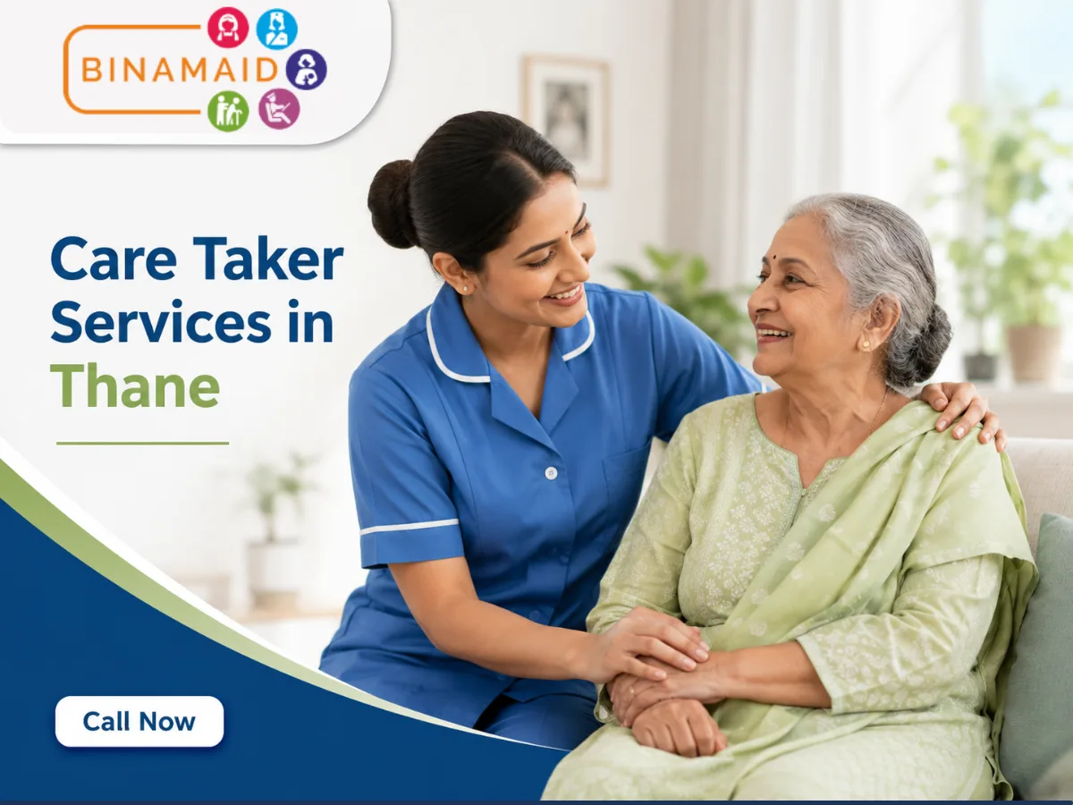 Verified Caretaker Provider In Thane (Binamaid Nursing Bureau)