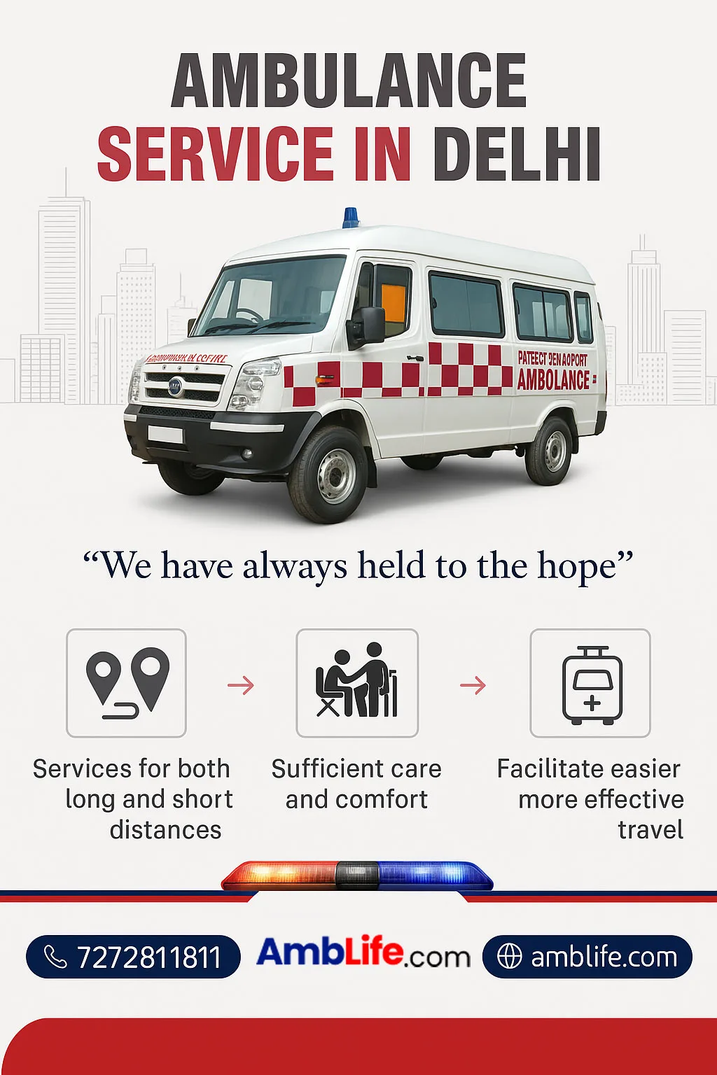 AMBLife Ambulance Service – Emergency Ambulance in Delhi