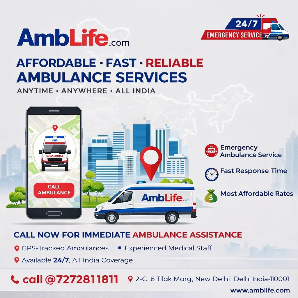 AMBLife Ambulance Service – Emergency Ambulance in Delhi