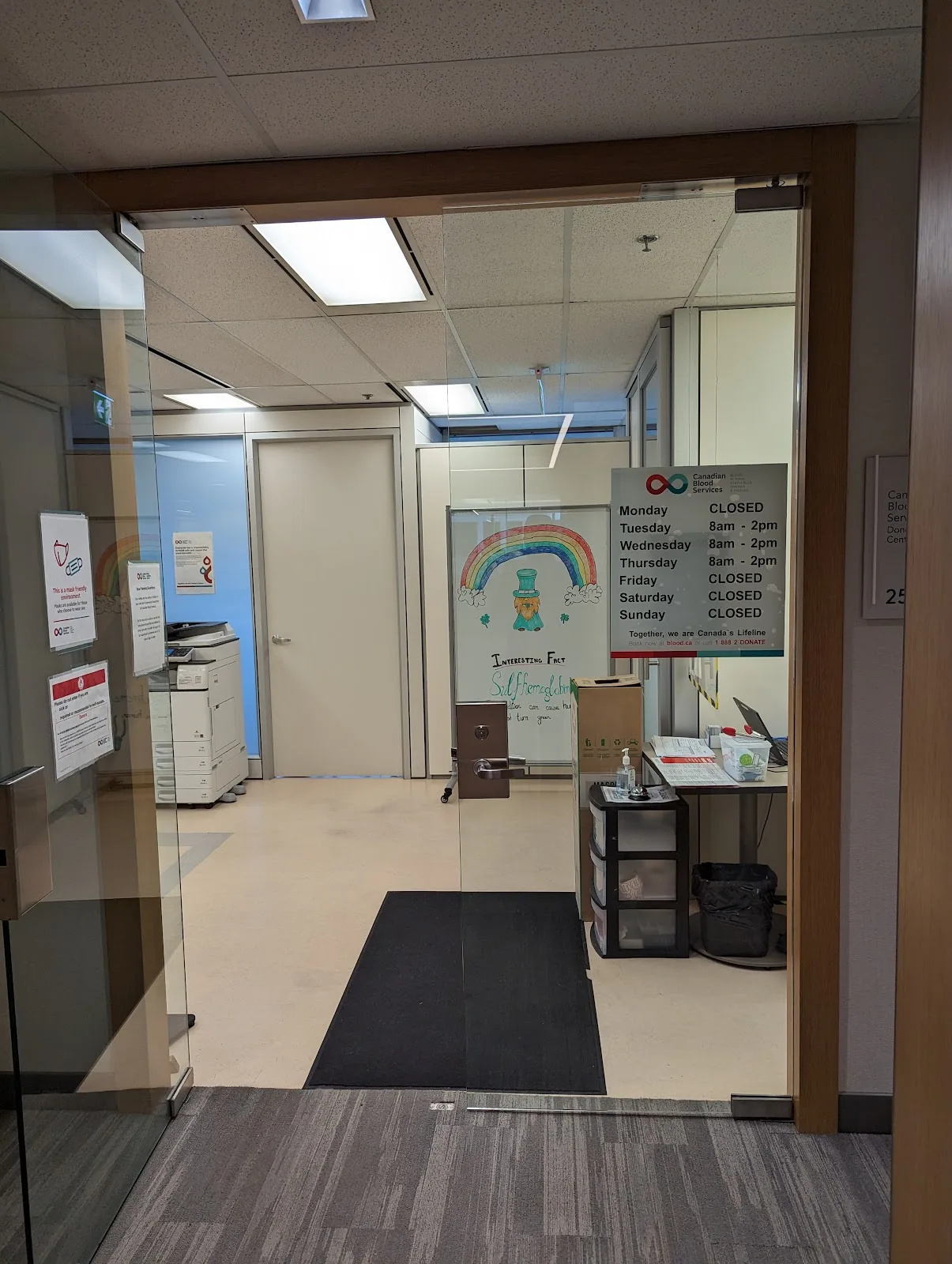 Canadian Blood Services, Dunsmuir St.