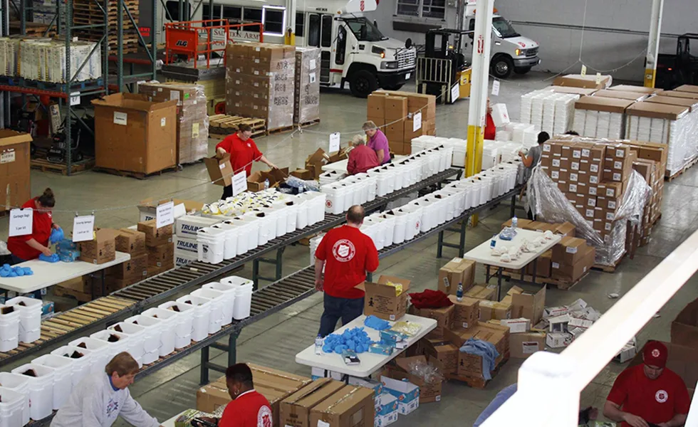 The Salvation Army Emergency Disaster Services Center
