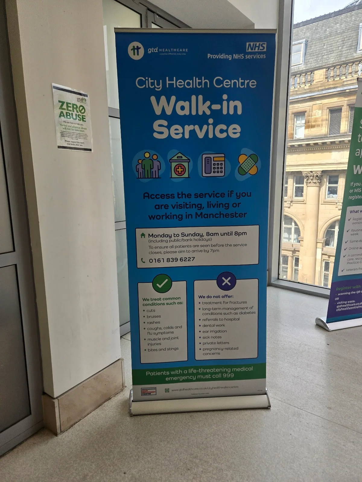 City Health Centre Walk-in Service