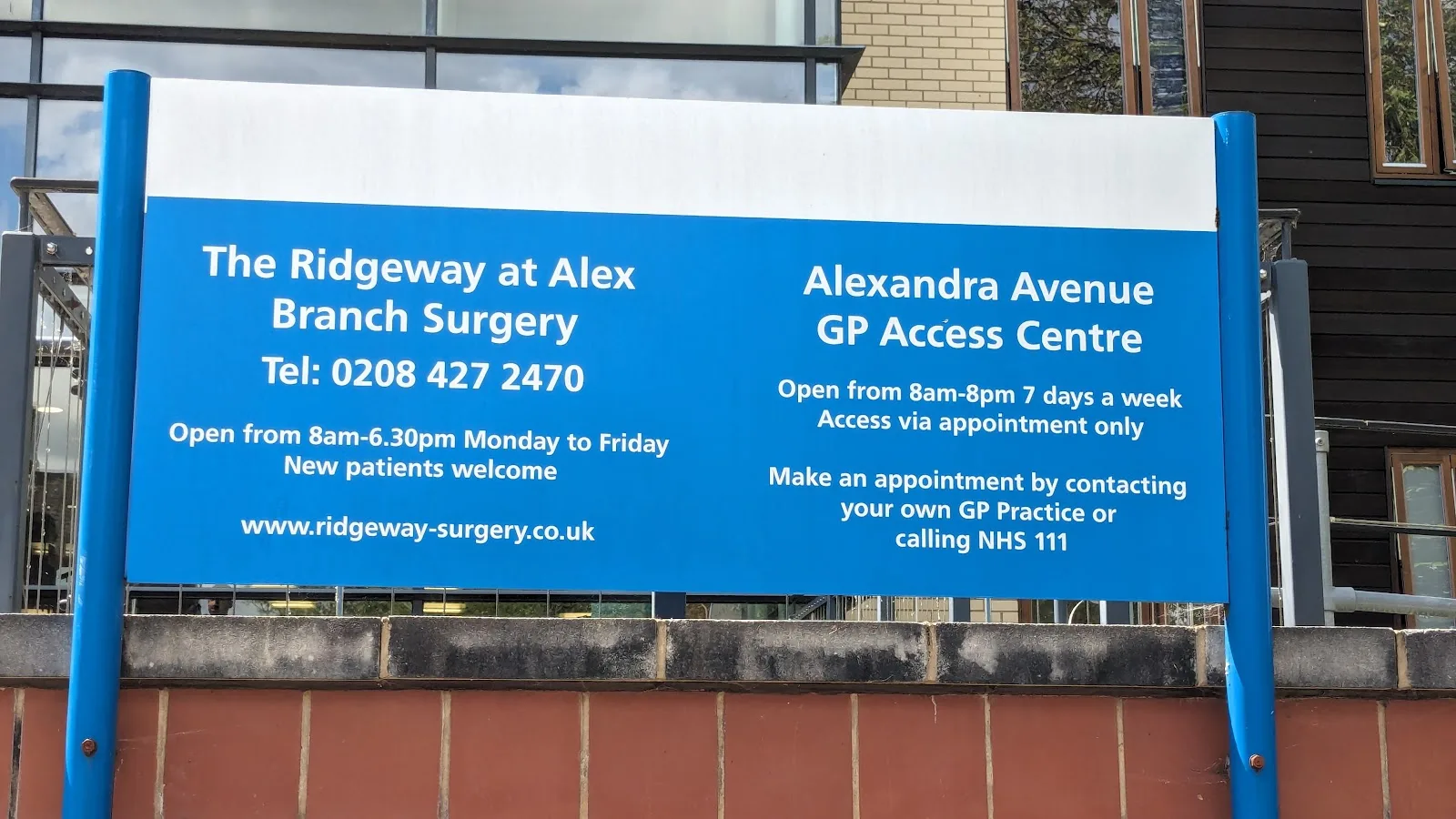 Alexandra Avenue Health & Social Care Centre Primary Care Hub