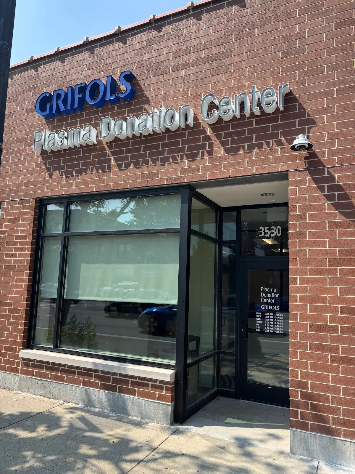 Grifols Chicago West Irving Park - Plasma Donation Center