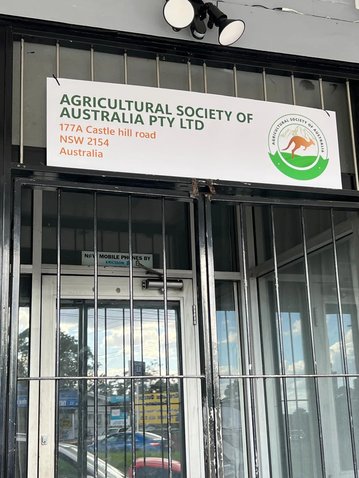 Agricultural society of Australia PTY LTD