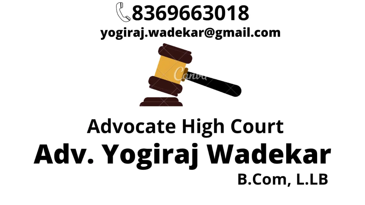 Adv. Yogiraj Wadekar Civil & Property Registration