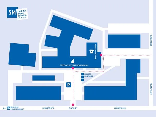Kleiderkammer Berliner Stadtmission (Komm & Sieh gGmbH)