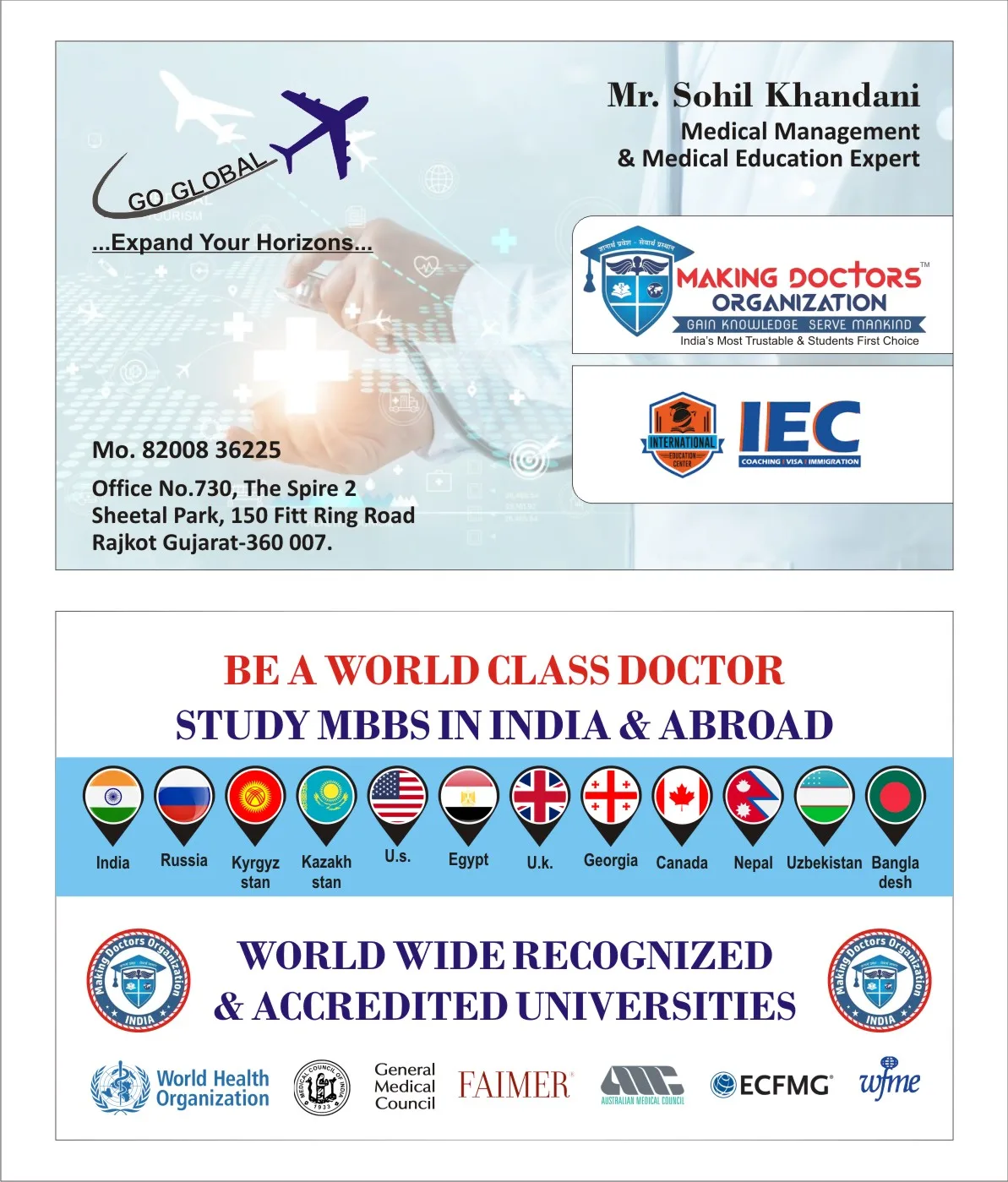 Making Doctors Organization Rajkot