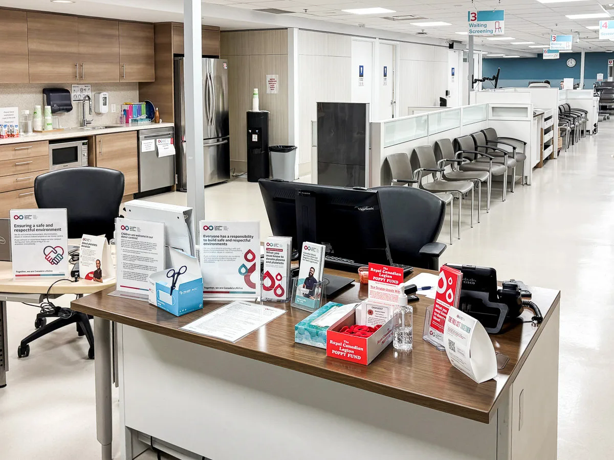Canadian Blood Services, Yonge & Bloor