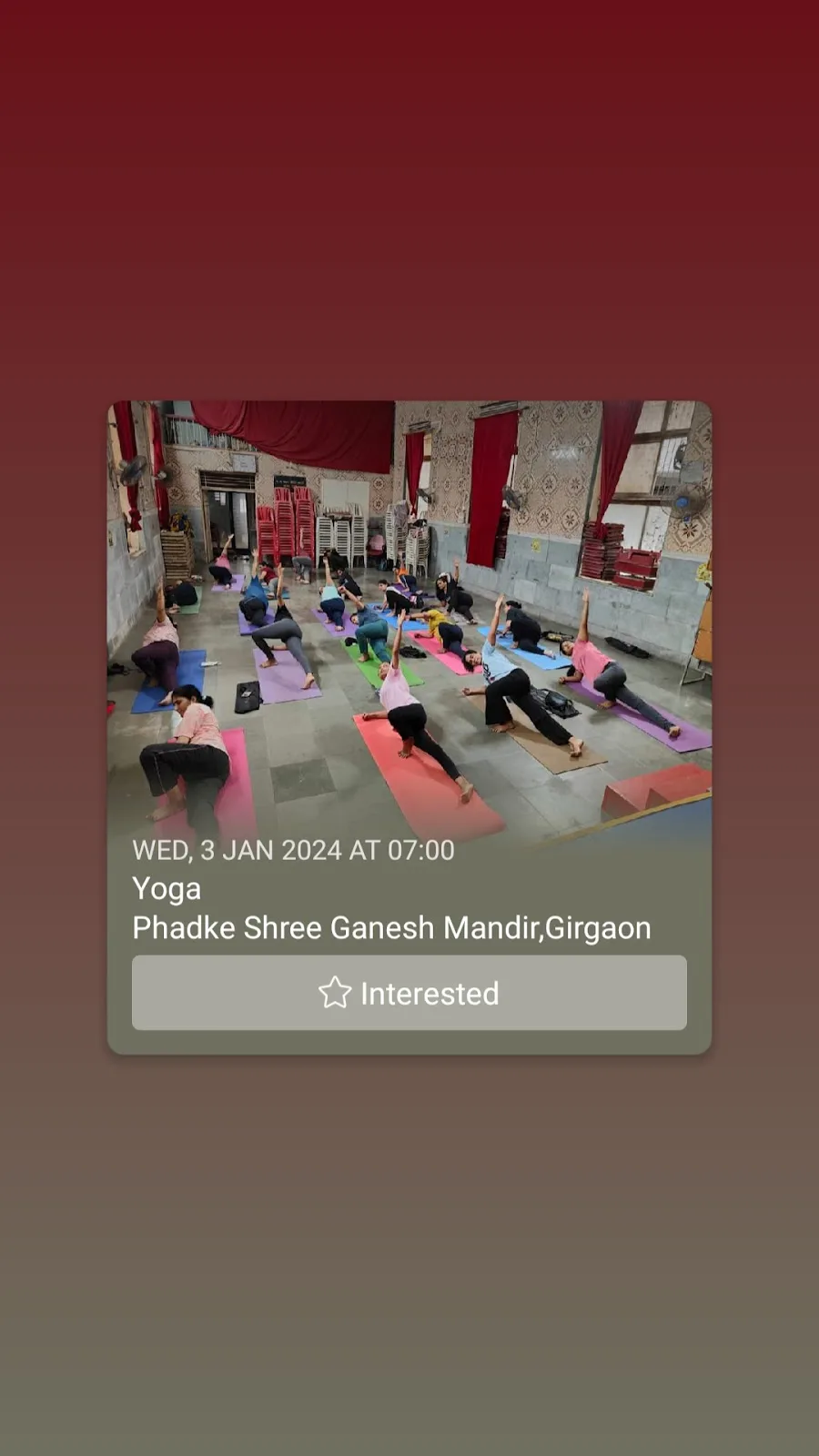 Yoga and Karate