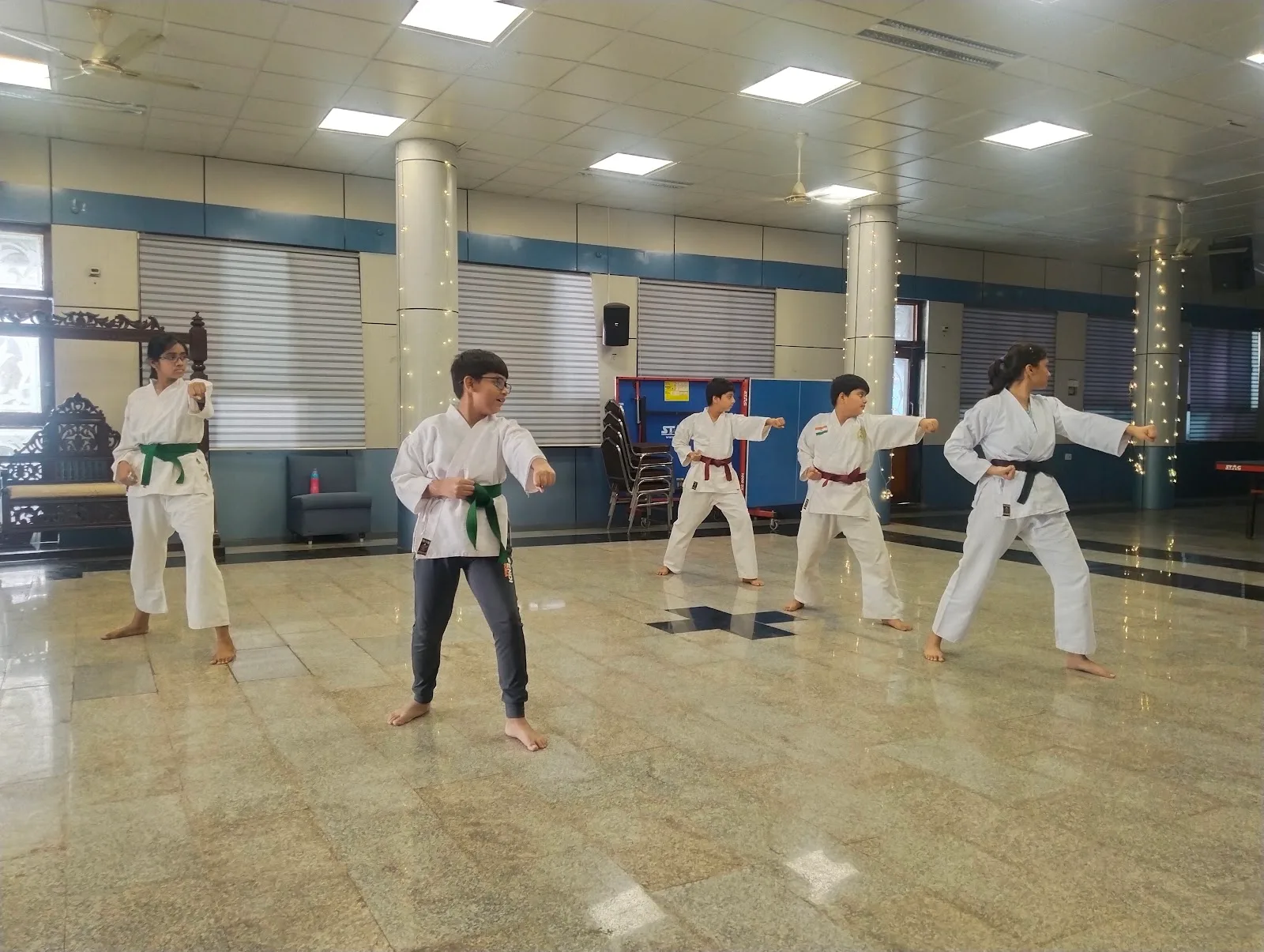 Yoga and Karate