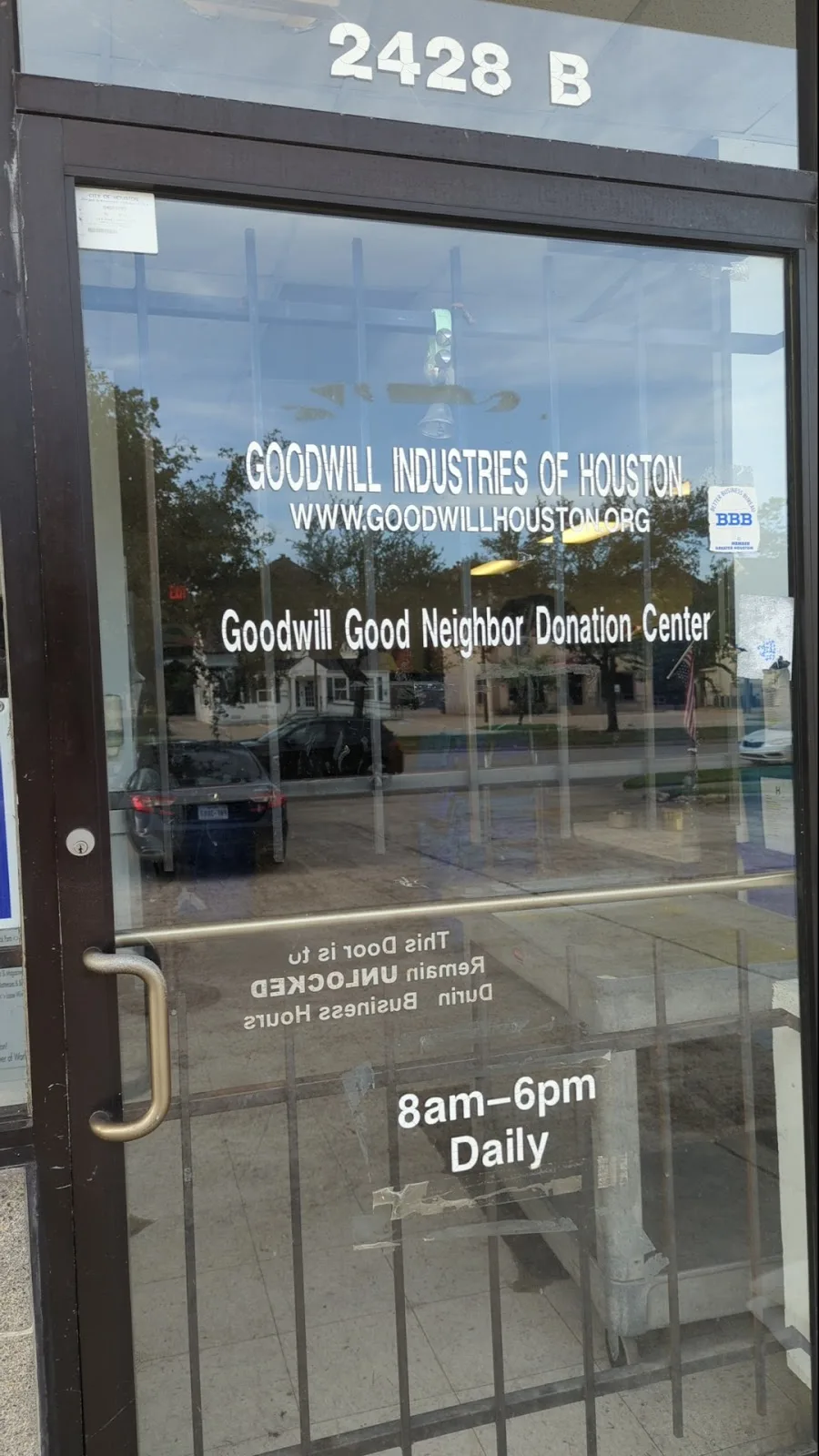 Goodwill Houston Donation Center – Medical Center