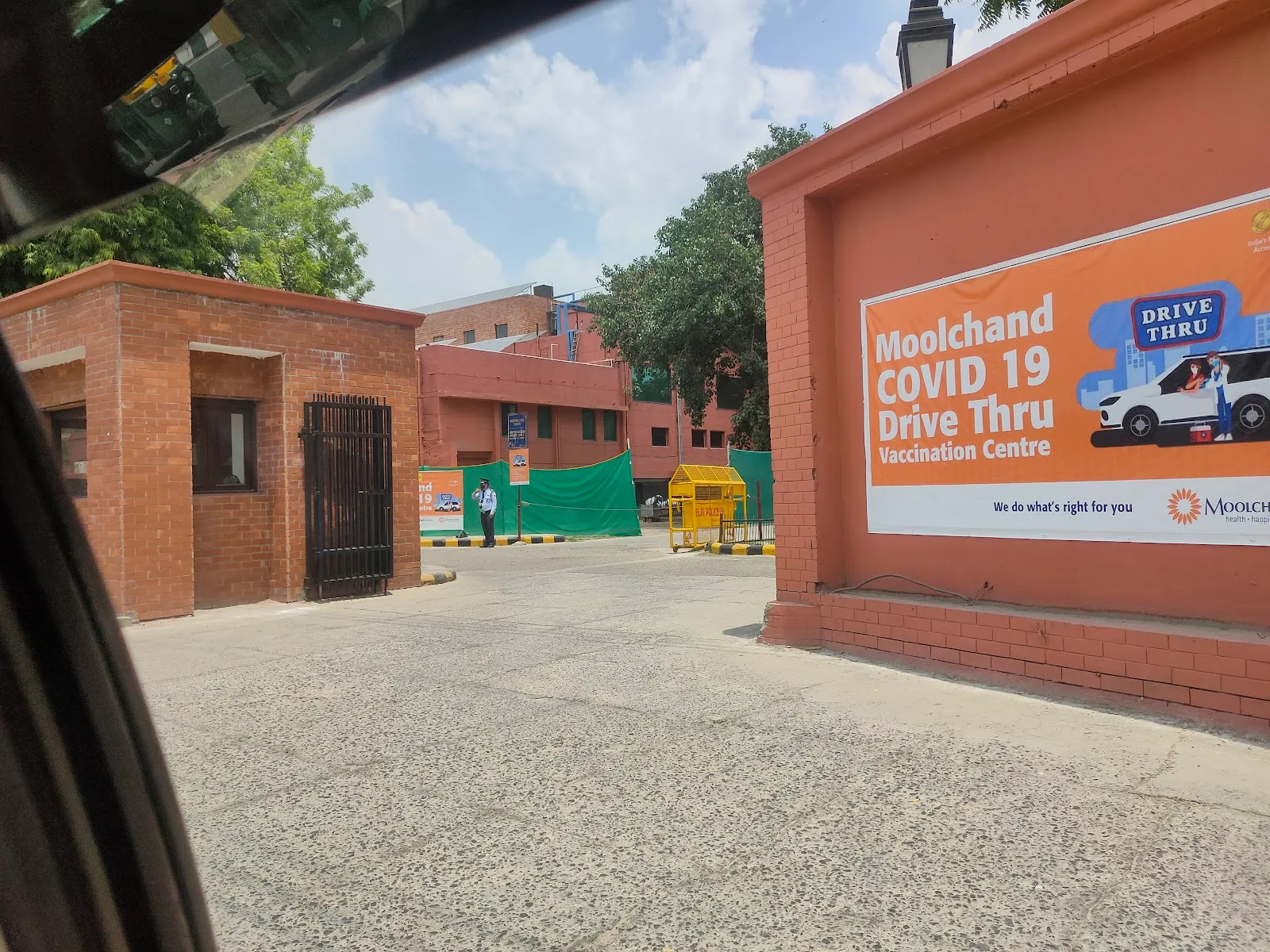 Moolchand Drive Through Vaccination Center