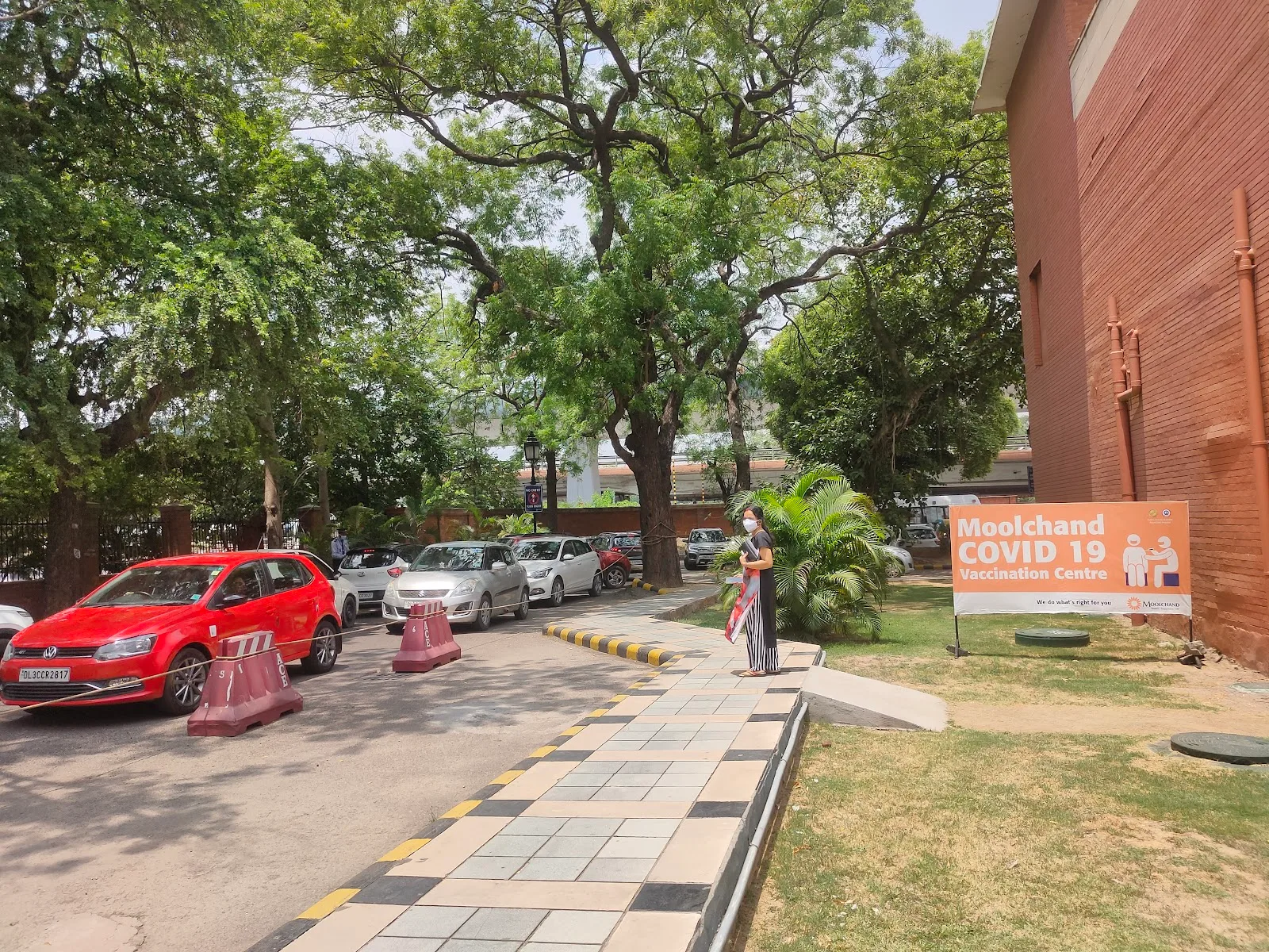 Moolchand Drive Through Vaccination Center